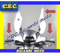 PARABREZZA 'LASTRA' ISOTTA HONDA SH 300+COPPIA PARAMANI ORIGINALI 2015>2020