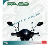 PARABREZZA LASTRA PARAVENTO COMPLETO ATTACCHI ASTE SYM JET 4 50 125 SYMPHONY SR