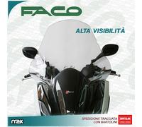 PARABREZZA LASTRA PARAVENTO CUPOLINO TRASPARENTE LASTRA KYMCO K-XCT 125 300 2012