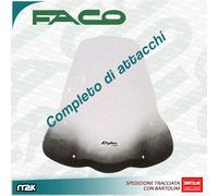 PARABREZZA LASTRA PARAVENTO SPOILER CON ATTACCHI ASTE FACO HONDA DYLAN 125 150