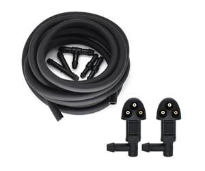 Parabrezza Lava Ugello Compatibile Con C&evrolet Per Cruze MK1 2008 2009 2010 2011 2012 2013 2014 2015 2016 Parabrezza Anteriore Tergicristallo Rondella Ugello Spray Jet Tubo Tubo 94556605(2)