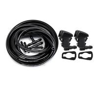 Parabrezza Lava Ugello Compatibile Con Jeep Per Grand Per Cherokee WK2 Per Liberty KK 2006-2018 Parabrezza Anteriore Tergicristallo Rondella Spray Jet Ugello Kit Tubo Lavavetri(2)