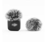 Parabrezza LEFXMOPHY per microfono wireless DJI MIC MINI (2024) con protezione antivento in pelliccia, protezione Deadcat (non per DJI Mic 1 e 2)