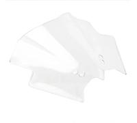 Parabrezza Modificato Sostituzione Cupolino Parabrezza A Doppia Bolla Per Moto Per DUKE 125 200 390 2012 2013 2014 2015 2016 Deflettori Antivento(CHIARO)