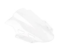 Parabrezza Modificato Sostituzione Cupolino Parabrezza A Doppia Bolla Per Moto Per Suzuki GSXR 250 2017 2018 2019 2020, Spoiler Anteriore Per Protezione Dal Vento(CHIARO)