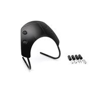 Parabrezza moto 2018-2022 Parabrezza parabrezza moto parabrezza adatto per Vespa GTS300 (colore: nero)