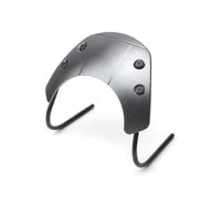 Parabrezza Moto, Compatibile Con Vespa, GTS300 Super 2018 2022 | Copertura esterna del deflettore del vento for la modifica esterna dello scooter(Titanium)