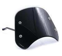 Parabrezza Moto Con Staffe Deflettore D'aria Cupolino Anteriore Per Benelli Per Leoncino 500 parabrezza moto(Black)