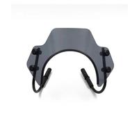 Parabrezza Moto Cupolino Moto Per Vespa GTS 125 250 300 Per Super GTS300 GTS250 GTS125(Nero trasparente)