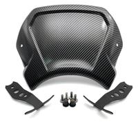 Parabrezza moto Cupolino XSR700 XTRIBUTE, XSR900 | For XSR700 2016-2022, for XSR700 XTRIBUTE 19-21, for 16-21, deflettore antivento, stile vintage(Carbon-X-900)