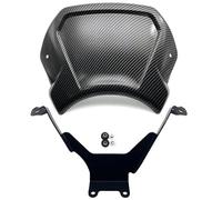 Parabrezza Moto Deflettore D'aria Parabrezza Per Moto, Parabrezza Per CMX300, CMX500 REBEL 2017-2024, CMX1100 2021-2024, Rebel Vintage(Carbonio,X-500)
