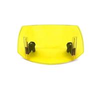Parabrezza Moto Deflettore Parabrezza Moto Regolabile Per Benelli TRK 251 TRK702X TRK502 800(Arancia)