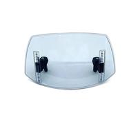 Parabrezza Moto Deflettore Parabrezza Moto Regolabile Per Benelli TRK 251 TRK702X TRK502 800(Fumo)
