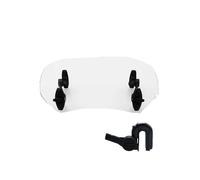 Parabrezza Moto Deflettore Spoiler Parabrezza Moto Per Z750 Z800 Gen 1 KLR 650 Z900 Z1000 ER6F(S Transparent)