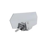 Parabrezza moto Estensione Regolabile Flusso D'aria Parabrezza Motocicletta Deflettore Vento Per Ducati 888 849 851 749 898 1098 1198(Grigio chiaro)