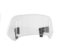 Parabrezza Moto Moto Deflettore vento Spoiler Di Estensione Del Parabrezza Per Motocicletta Per Suzuki Per VS 600 Per 800 Per DL650 Per DL1000 Per DL250 Per V-STROM 650 Per 1000 XT(Clear,1)