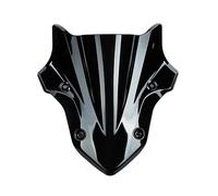 Parabrezza moto Nero Moto Parabrezza Deflettore Del Per Kawasaki Per Z900 2017 2018 2019 Accessori ABS Parabrezza Deflettore