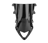 Parabrezza Moto Parabrezza Parabrezza Doppia Bolla Per BMW S1000RR S1000 Per RR S 1000 Per RR 2009 2010 2011 2012 2013 2014 Fumo CUPOLINO (Colore : Nero)