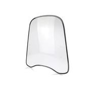 Parabrezza Moto Parabrezza Universale Per Moto 18 X 16,7 Pollici Estensione Parabrezza Spoiler Deflettore Aria Trasparente Decorazione PC Accessori