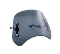 Parabrezza Moto Per Benelli Per Leoncino 500 Parabrezza Anteriore Per Moto In ABS Deflettore Antivento Protezione Parabrezza Con Staffe Deflettore Moto(Smoke)