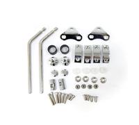 Parabrezza moto Per CF 700 Per CLX 700CLX 700 CL-X Parabrezza Universale Per Moto Copri Parabrezza Schermo Lente Fumé Deflettore Per Moto(A Bracket)