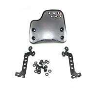 Parabrezza Moto Per DUCATI Per Scrambler 400 800 2015-2023 2017 2018 Parabrezza Per Moto Parabrezza Con Supporto Per Zanzariera Moto Cupolino Parabrezza(Silver)