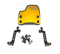 Parabrezza Moto Per DUCATI Per Scrambler 400 800 2015-2023 2017 2018 Parabrezza Per Moto Parabrezza Con Supporto Per Zanzariera Moto Cupolino Parabrezza(Gold)
