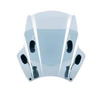 Parabrezza Moto per G1125 2021-2023 Universale del Motociclo Parabrezza Parabrezza Coperture Schermo Lente Fumo Moto Deflettore per ZONTES G1-125 Spoiler Parabrezza(Adjust Light Grey)