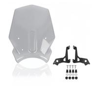 Parabrezza moto Per Honda CB1000R 2018-2020 CB650R 2019-2023 | Per Scudo per PC antivento e antigraffio per corse libere sotto la pioggia e il per vento(Dark Smoke)
