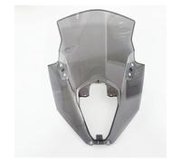 Parabrezza Moto Per Kawasaki 650 Per Ninja ER-6F 2020 2021 2022 2023 2024 Parabrezza A Doppia Bolla Per Moto Parabrezza Schermo Nero Iridio(Dark Grey)