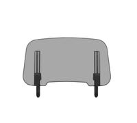 Parabrezza Moto Per Kawasaki For Versys 650 Per Er6n Per Z650 Deflettore Parabrezza Per Motocicletta Estensione Rialzata Cupolino Moto(Type A-Smoke)