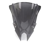 Parabrezza Moto Per Kawasaki Per Ninja 7 Per Hybrid Parabrezza Parabrezza A Doppia Bolla Accessori Per Moto Deflettore Per Carenatura Deflettore Parabrezza(Grey)