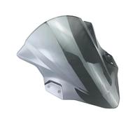 Parabrezza moto Per Kawasaki Per NINJA400 Per Ninja 400 EX400 2018 2019 Anni Deflettore Parabrezza Sette Colori Del Nuovo Parabrezza Sono Adatti(Grigio)