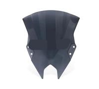 parabrezza moto Per KAWASAKI Per Ninja500 Per Ninja 500 Per SE 2024-2025 Moto Parabrezza Deflettori Del Vento Double Bubble Schermo(Smoke)