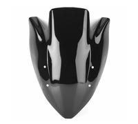 Parabrezza moto Per Kawasaki Per Z1000 Z 1000 2003 2004 2005 2006 Moto Double Bubble Parabrezza Vento Schermo Nero Cupolino Del Motociclo Deflettore Aria(Nero)