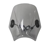 Parabrezza Moto Per Keeway Per Superlight 125 150 200 Parabrezza Universale Per Moto Protezione Deflettore Moto Schermo Parabrezza(Light Smoke)