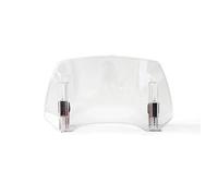 Parabrezza moto Per Kymco Per Agility 125 Per Downtown 2017 Estensione Moto Spoiler Regolabile Con Morsetto Deflettore Parabrezza(TRASPARENTE,C)