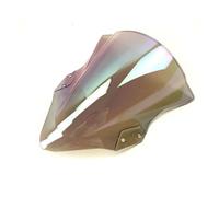 Parabrezza Moto Per Ninja400 Per Ninja 250 400 EX400 2018-2024 Protezione Deflettore Parabrezza Moto(Iridio bianco)