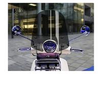 Parabrezza moto Per Peugeot Per Django 150 Per Django150 Per Django-150 2022 Modifica Moto Parabrezza Anteriore Deflettore Vento Con Staffa(Grey 45cm)