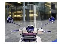 Parabrezza moto Per Peugeot Per Django 150 Per Django150 Per Django-150 2022 Modifica Moto Parabrezza Anteriore Deflettore Vento Con Staffa(Transparent 50)