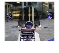 Parabrezza moto Per Peugeot Per Django 150 Per Django150 Per Django-150 2022 Modifica Moto Parabrezza Anteriore Deflettore Vento Con Staffa(Grey 40cm)