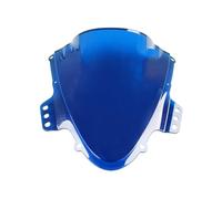 Parabrezza Moto Per Suzuki GSXR1000 GSX-R 1000 K5 2005-2006 Moto Doppia Bolla Parabrezza Paravento Schermo Protettivo(BLU)