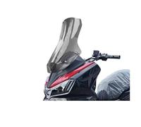 Parabrezza Moto Per SYM Per ADX 300 300ADX ADX300 ADX 300 Modifica Parabrezza Anteriore Parabrezza Rialzato E Ispessito Parabrezza Moto Deflettore(57cm Gray)