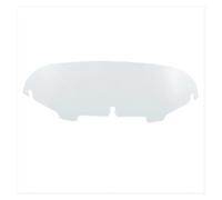 Parabrezza moto Per Touring Street Glide Electra Glide Classic FLHX FLHTC 96-13 4.5-13" Parabrezza Per Moto Deflettore Del Vento Cupolino Del Motociclo Deflettore Aria(4.5Inch Clear)