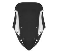 Parabrezza Moto Per X-MAX 300 2017 2018 2019 2020 2021 2022 Parabrezza Per Moto Deflettore Del Flusso D'aria Visiera Parabrezza Anteriore Moto Schermo Parabrezza(Black)