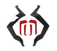 Parabrezza Moto Per XADV750 Per X-ADV 750 2025 Striscia Di Avvolgimento Per Moto Taglio Del Vento Parabrezza Fisso Protezione Per Le Gambe Parabrezza Laterale Parabrezza Moto Deflettore(Dark gray)