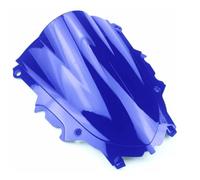 Parabrezza Moto Per YZF Per R3 Per R25 2019 2020 2021 2022 2023 2024 Parabrezza Per Moto Parabrezza A Doppia Bolla Moto Cupolino Motociclo Deflettore Aria(Blue)