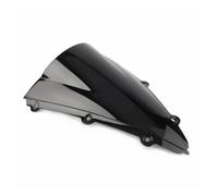 Parabrezza moto Per YZF R1 Per YZFR1 2004 2005 2006 Moto Double Bubble Parabrezza Parabrezza Nero Cupolino Del Motociclo Deflettore Aria(Nero)