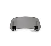 Parabrezza moto Prolunga Moto Spoiler Regolabile Deflettore Parabrezza Per R1200GS Per Adventure 2009 F800 GS F650GS K 1200 S 800GS(Fumo,UN)