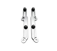 Parabrezza Moto Spoiler Adatto Per HONDA NC750X 2016-2019 Regolatori Parabrezza NC750X Flusso D'aria Parabrezza Regolabile Vento CUPOLINO VISIERA(Dark Brown a)